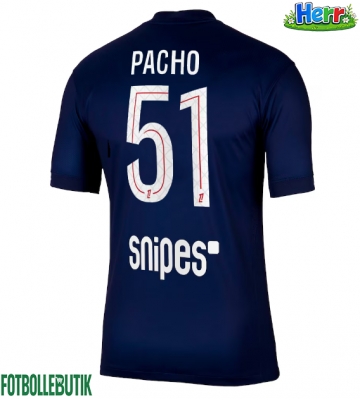 Paris Saint-Germain Willian Pacho #51 Hemmatröja 2025-26 Kortärmad